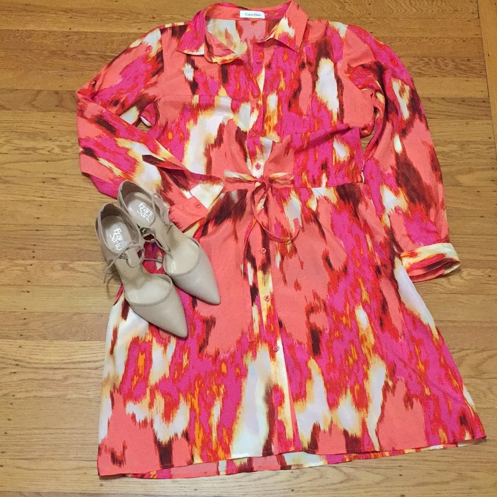 Calvin Klein Shirtdress 10